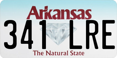 AR license plate 341LRE