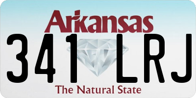 AR license plate 341LRJ