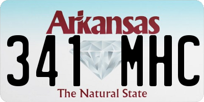 AR license plate 341MHC