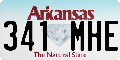 AR license plate 341MHE