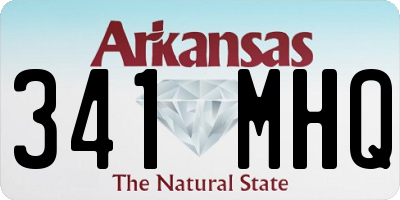 AR license plate 341MHQ