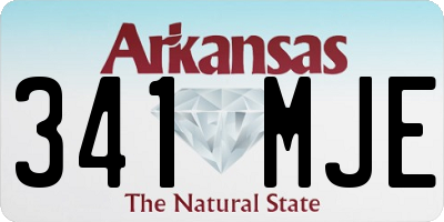 AR license plate 341MJE
