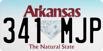 AR license plate 341MJP