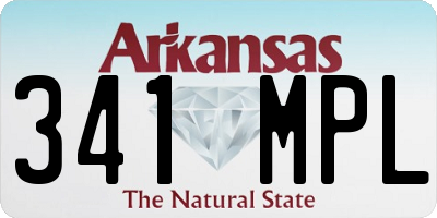 AR license plate 341MPL