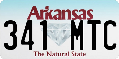 AR license plate 341MTC