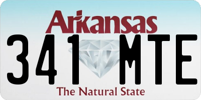 AR license plate 341MTE