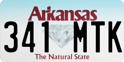 AR license plate 341MTK