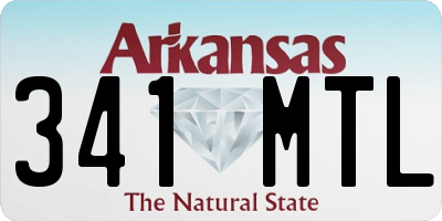 AR license plate 341MTL
