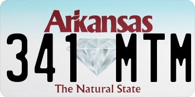 AR license plate 341MTM
