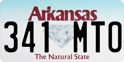 AR license plate 341MTO