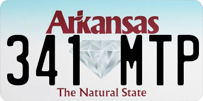 AR license plate 341MTP