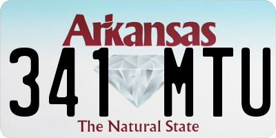 AR license plate 341MTU
