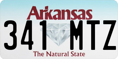 AR license plate 341MTZ