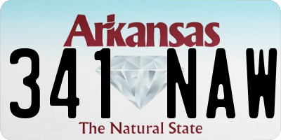 AR license plate 341NAW