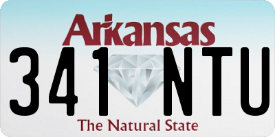 AR license plate 341NTU
