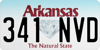 AR license plate 341NVD