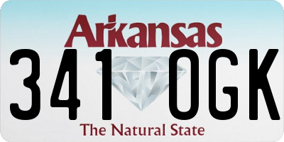 AR license plate 341OGK
