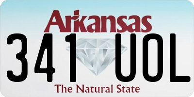 AR license plate 341UOL