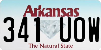 AR license plate 341UOW