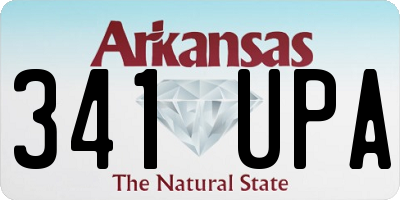 AR license plate 341UPA
