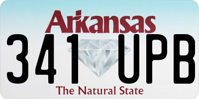 AR license plate 341UPB