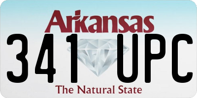 AR license plate 341UPC