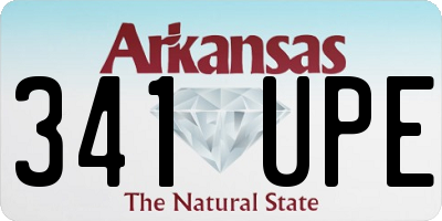 AR license plate 341UPE