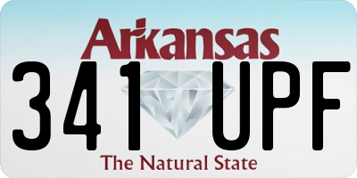 AR license plate 341UPF