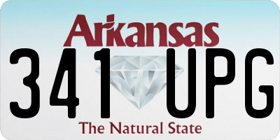 AR license plate 341UPG