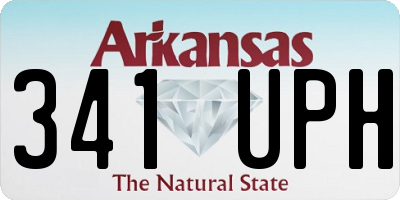 AR license plate 341UPH