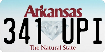 AR license plate 341UPI