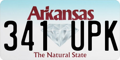 AR license plate 341UPK