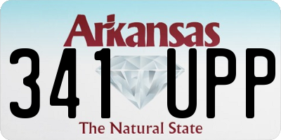 AR license plate 341UPP
