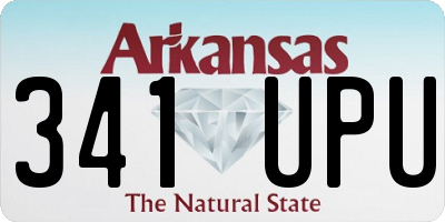 AR license plate 341UPU