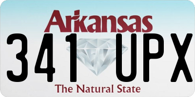 AR license plate 341UPX