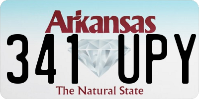 AR license plate 341UPY