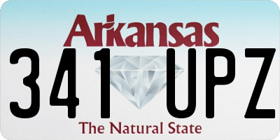 AR license plate 341UPZ