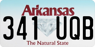 AR license plate 341UQB