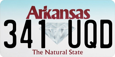 AR license plate 341UQD