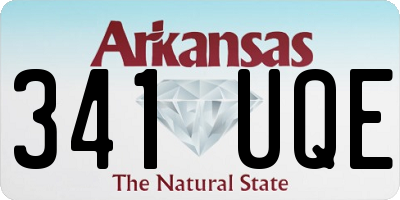 AR license plate 341UQE