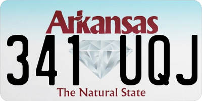 AR license plate 341UQJ