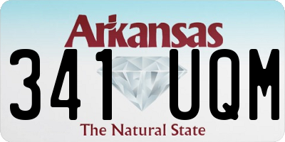 AR license plate 341UQM