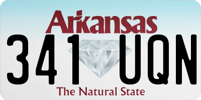 AR license plate 341UQN