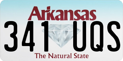 AR license plate 341UQS
