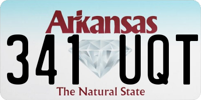 AR license plate 341UQT