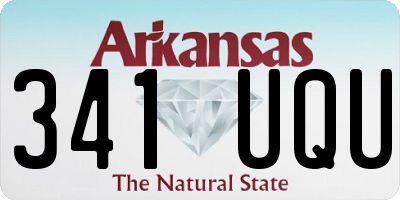 AR license plate 341UQU