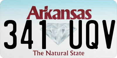 AR license plate 341UQV