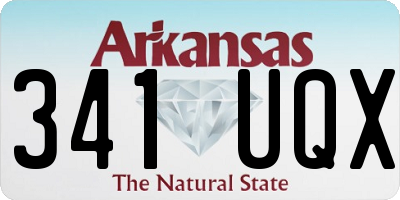 AR license plate 341UQX