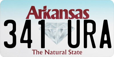 AR license plate 341URA