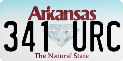 AR license plate 341URC